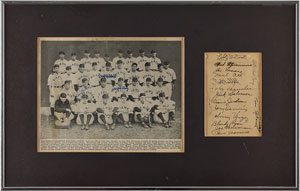 Lot #975  NY Giants: 1934 - Image 1