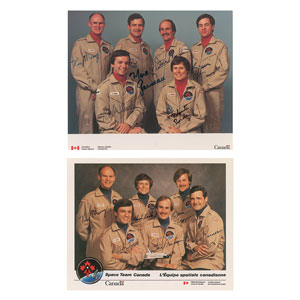 Lot #379  Canadian Astronauts - Image 1