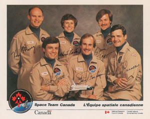 Lot #379  Canadian Astronauts - Image 2