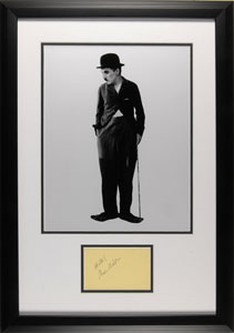 Lot #854 Charlie Chaplin