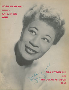 Lot #599 Ella Fitzgerald - Image 1