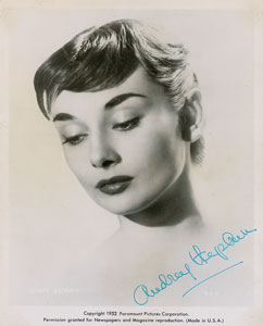 Lot #821 Audrey Hepburn