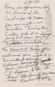 Lot #295 Harlow Shapley Autograph Letters Signed (3) - Image 3