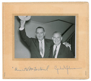 Lot #65 Lyndon B. Johnson - Image 1