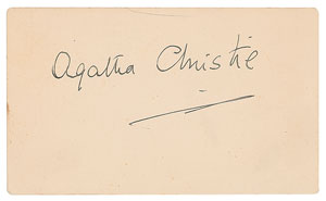 Lot #520 Agatha Christie - Image 1