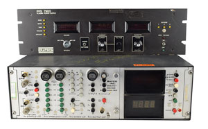 Lot #262  Bafco Frequency Response Analyzer from Rockwell Downey and Plasma Power Supply Panel - Image 1