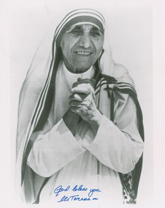 Lot #159  Mother Teresa