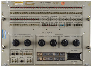 Lot #265  Computer Test Display Control Panel - Image 1