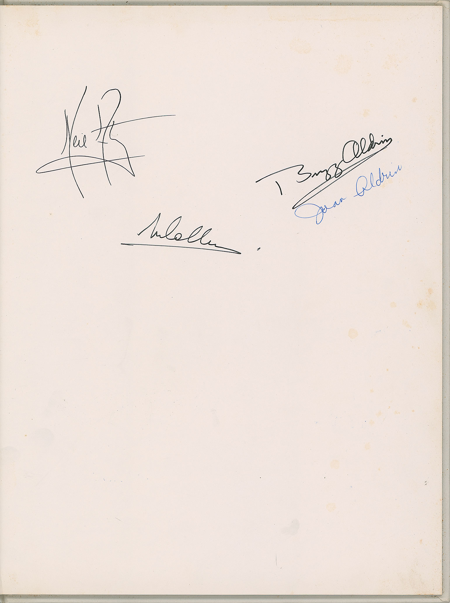 Lot #8127  Apollo Astronauts Signed Book