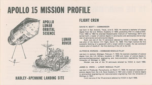 Lot #8325 Dave Scott’s Apollo 15 Lunar Surface-Flown Sieger Crew-Owned Cover - Image 2