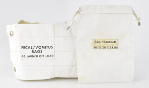 Lot #8104  Apollo CM Prototype Beta Cloth Bags Lot of (2)