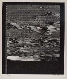Lot #8557  Lunar Orbiter II Photograph
