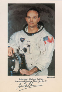 Lot #8235  Apollo 11 Signed Photographs - Image 1