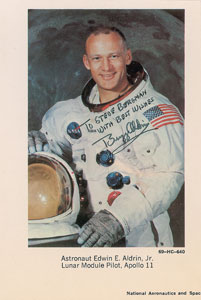 Lot #8235  Apollo 11 Signed Photographs - Image 2