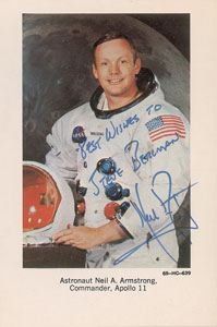 Lot #8235  Apollo 11 Signed Photographs - Image 3