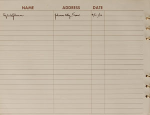 Lot #8228  Apollo 11 Signed Log Book from Richard Nixon's Air Force One - Image 12