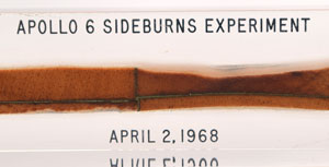 Lot #8099  Apollo 6 Sideburns Experiment Artifact - Image 3