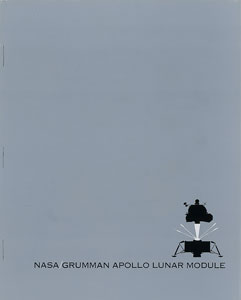 Lot #8145  NASA/Grumman Apollo Lunar Module Transgraphic Brochure - Image 2