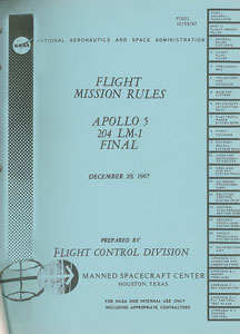 Lot #8353 Gene Kranz's Apollo 5 Lunar Module Manuals - Image 5