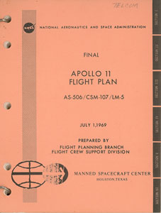 Lot #8199  Apollo 11 Final Flight Plan, Revision B - Image 2
