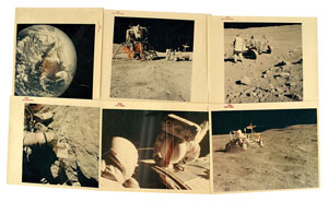 Lot #8330  Apollo 16 NASA Photographs