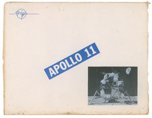 Lot #8223  Apollo 11 Press Packet - Image 1
