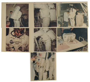 Lot #8398  Apollo 11 Original NASA Photographs