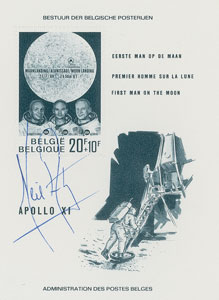 Lot #8137  Astronauts Signed Stamp Collection