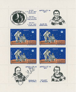 Lot #8137  Astronauts Signed Stamp Collection - Image 12
