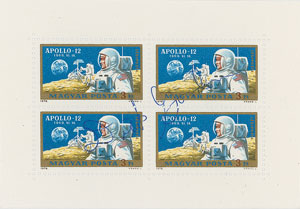Lot #8137  Astronauts Signed Stamp Collection - Image 16