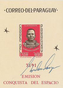 Lot #8137  Astronauts Signed Stamp Collection - Image 19