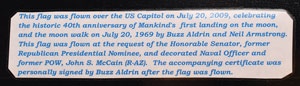 Lot #8181 Buzz Aldrin's American Flag - Image 4