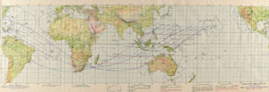 Lot #8164  Apollo 10 Earth Orbit Chart - Image 1