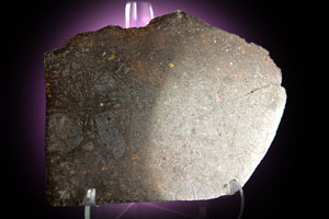 Lot #8005  El Tiro Chondrite Meteorite Slice - Image 2