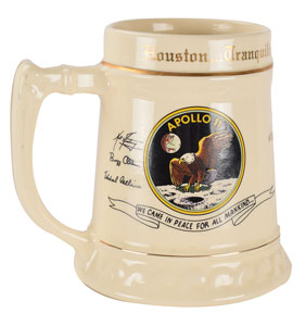 Lot #8192  Apollo 11 Commemorative Beer Steins - Image 5