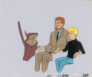 Lot #1068 Johnny and Dr. Quest production cels from Johnny Quest - Image 2