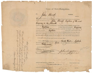Lot #194  US Constitution Signers - Image 18