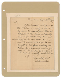 Lot #194  US Constitution Signers - Image 46