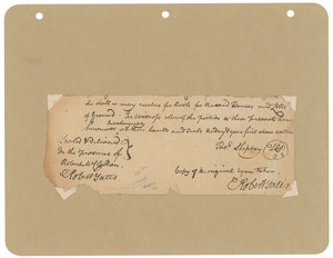 Lot #194  US Constitution Signers - Image 51