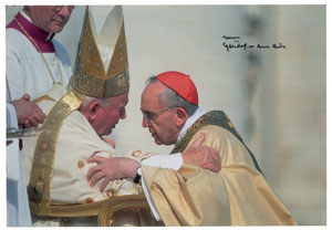 Lot #292  Pope Francis - Image 1