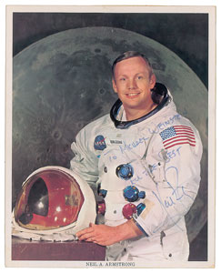 Lot #418 Neil Armstrong - Image 1