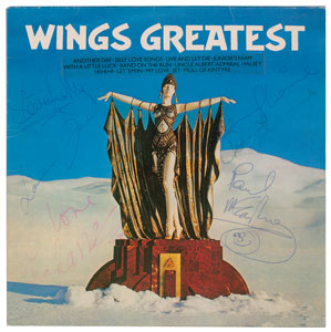 Lot #590 Paul McCartney and Wings