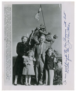 Lot #368  Iwo Jima: Joe Rosenthal - Image 1