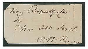 Lot #333 Oliver Hazard Perry - Image 1