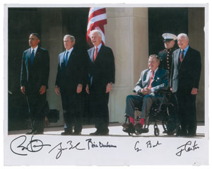 Lot #80  Five Presidents - Image 1