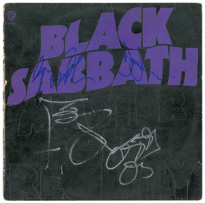 Lot #702  Black Sabbath