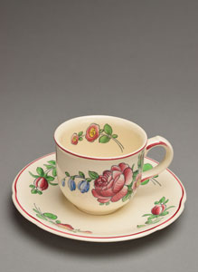 Lot #70  Kennedy China Teacup and Saucer - Image 2