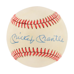 Lot #894 Mickey Mantle