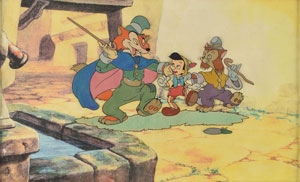 Lot #968 Pinocchio, Honest John, and Gideon