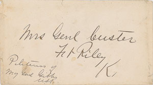 Lot #336 George A. Custer - Image 1